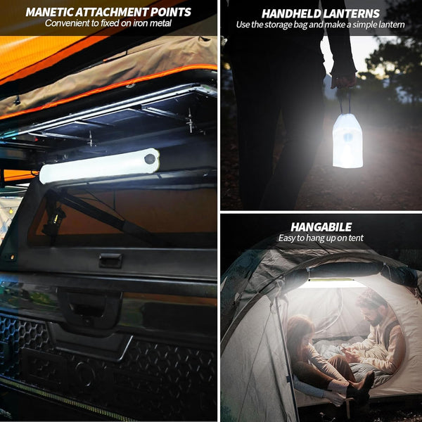 Luz Solar de Camping Mágica