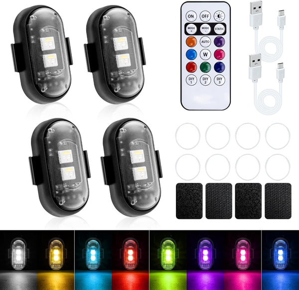 Luces LED Flash Magnéticas