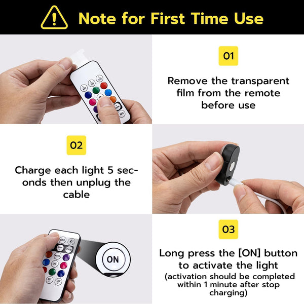 Luces LED Flash Magnéticas